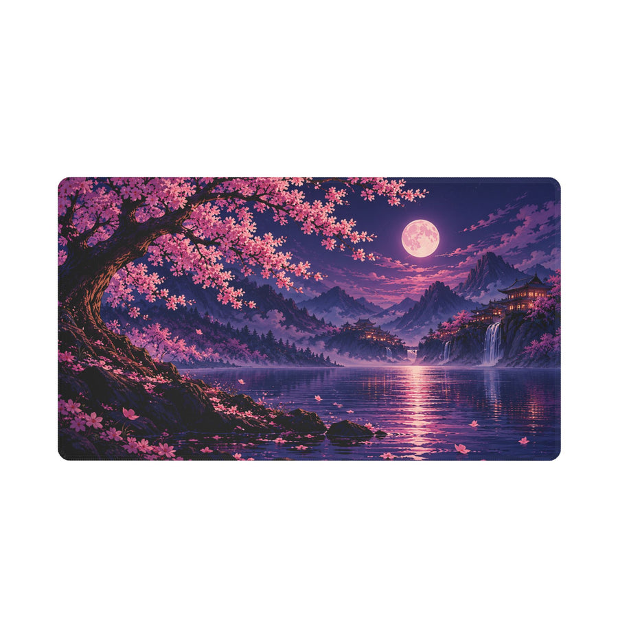 Sakura After Dark | Japanese-Inspired Mousepad & Desk Mat