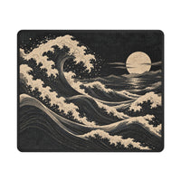 Kuro Wave | Japanese-Inspired Mousepad & Desk Mat